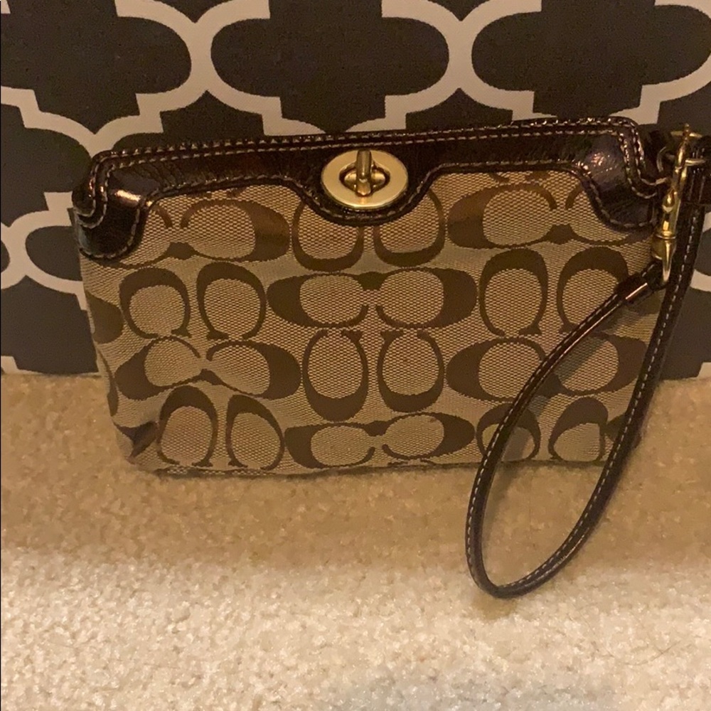 Coach wristlet